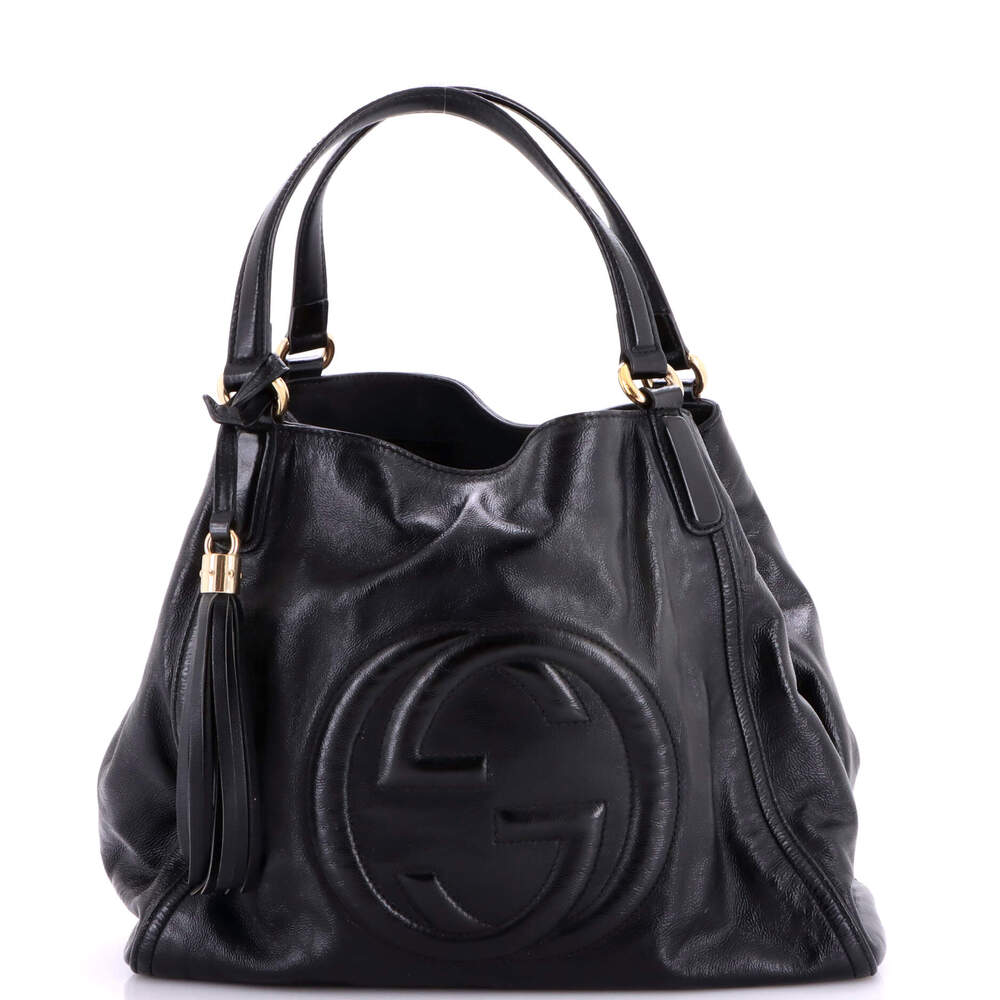 Gucci Soho Shoulder Bag Leather Medium #251008G12B - Picture 1 of 9